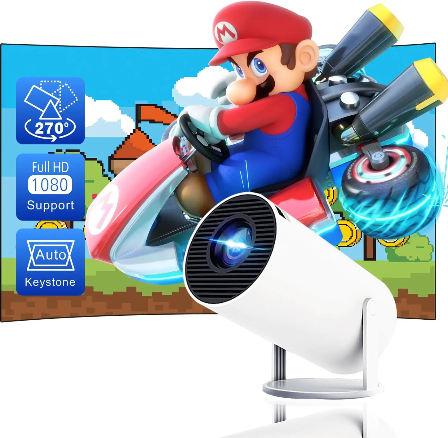 4K Mini Projector