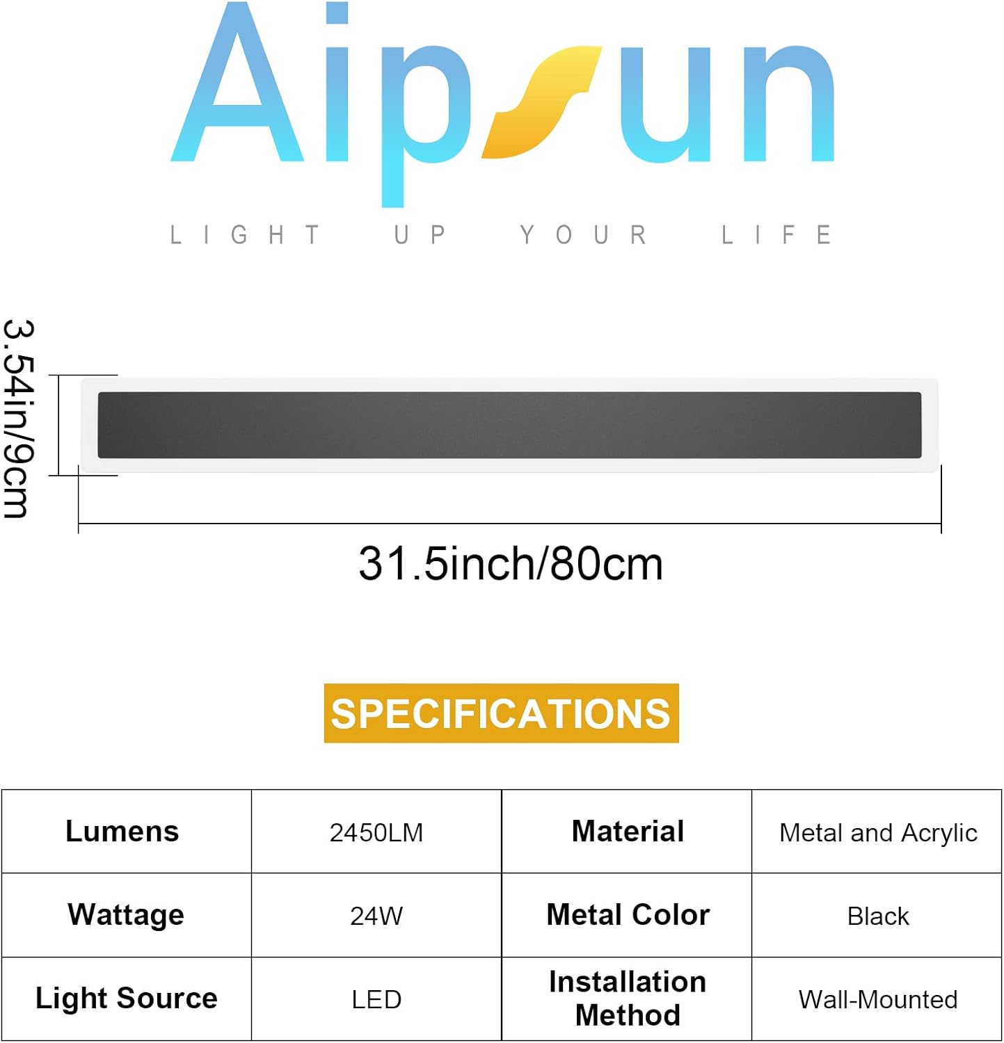 Sleek LED Outdoor Wall Lights™