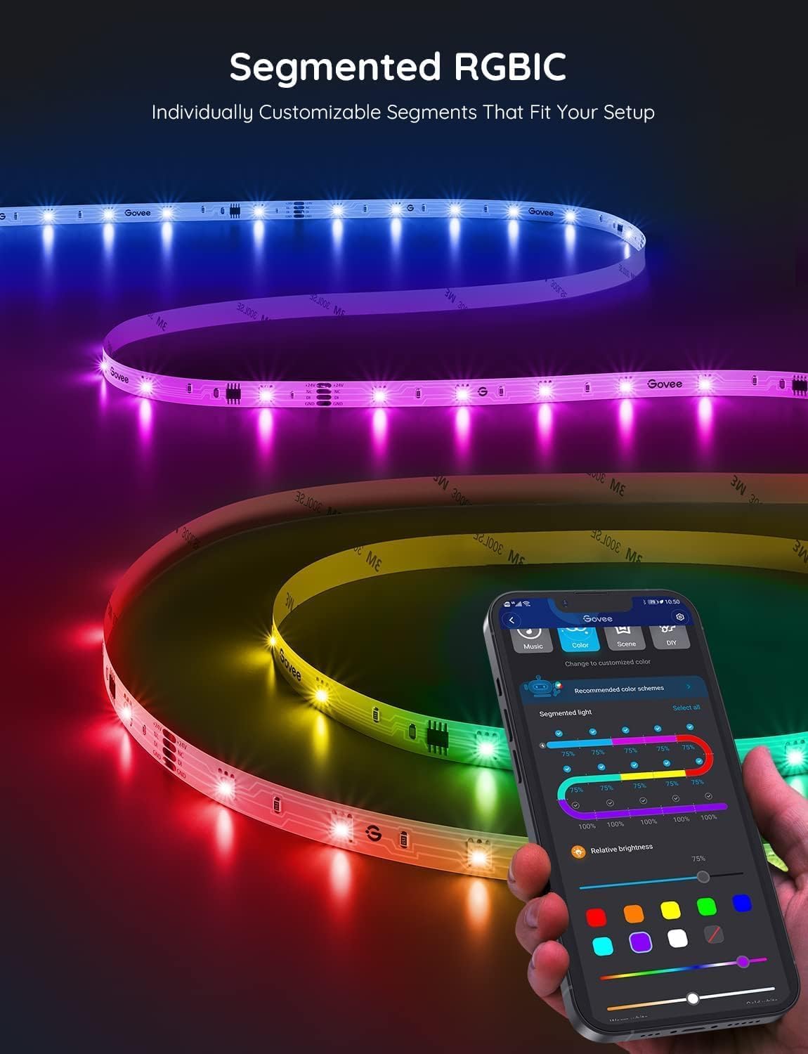 Vibrant Smart LED Strip Lights™