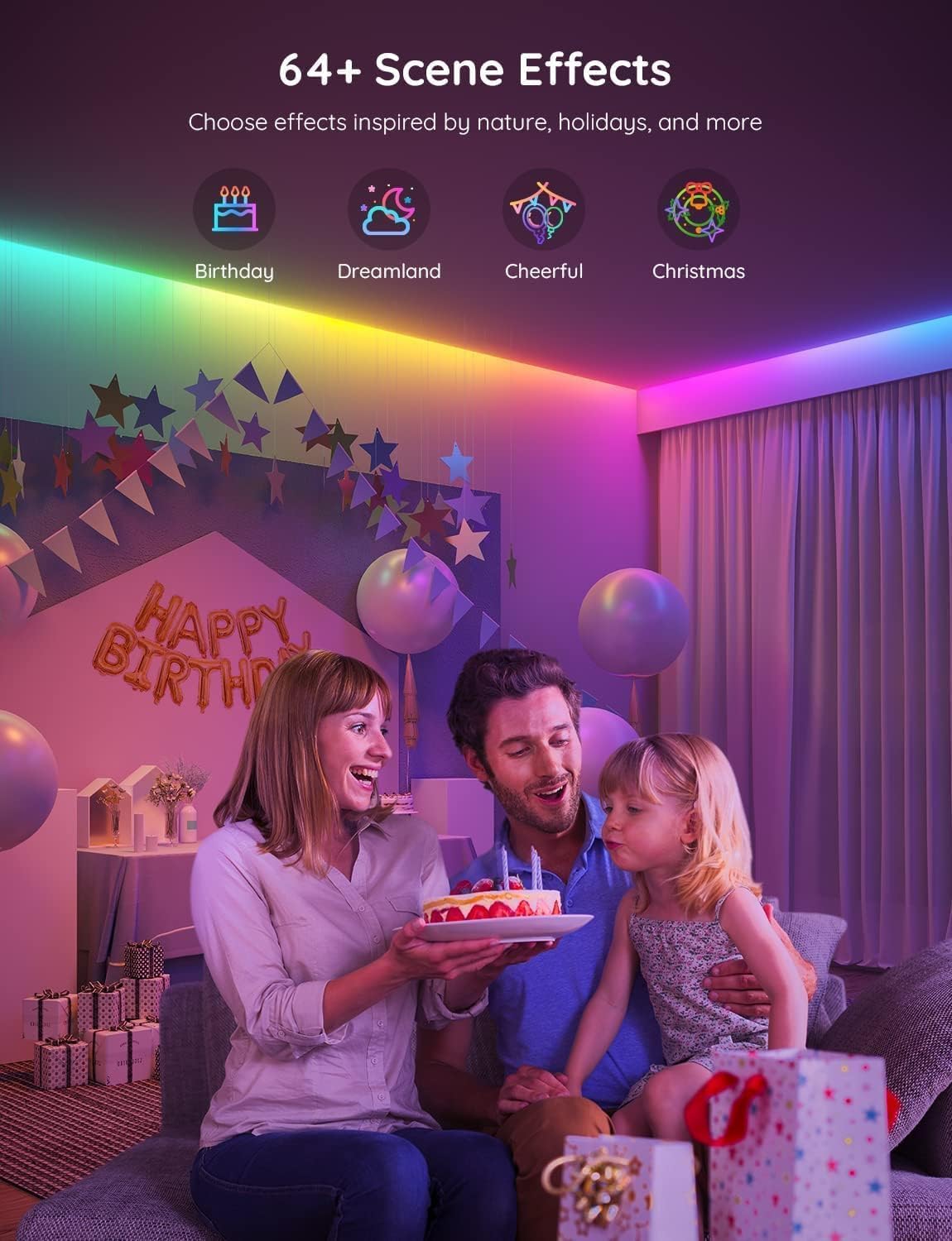 Vibrant Smart LED Strip Lights™