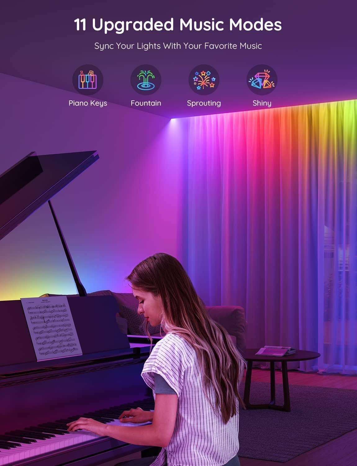 Vibrant Smart LED Strip Lights™