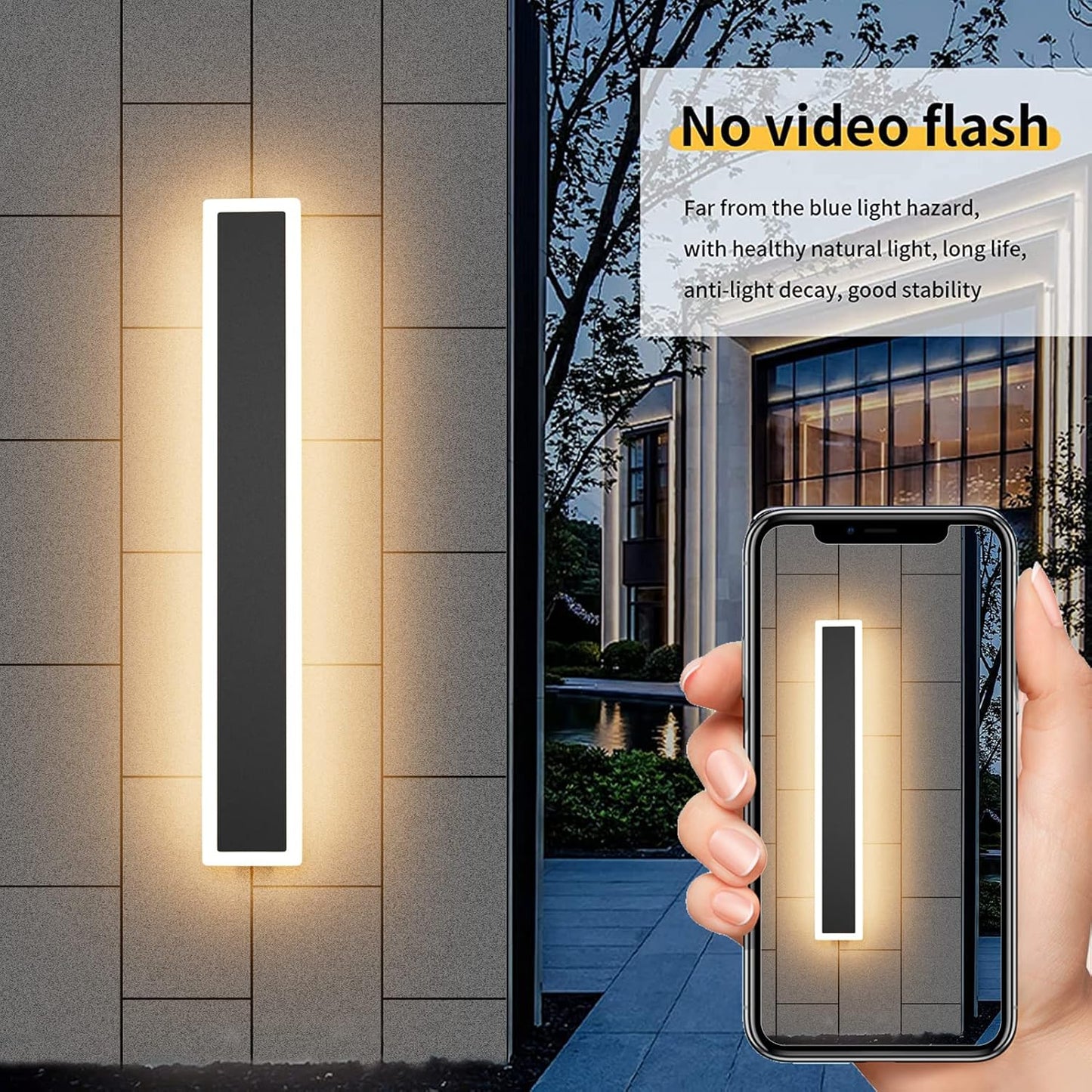 Sleek LED Outdoor Wall Lights™